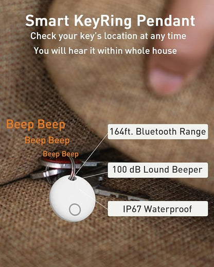 Air Tracker Tags-2 Pack, Smart Bluetooth Tracker, Compatible - Image 6