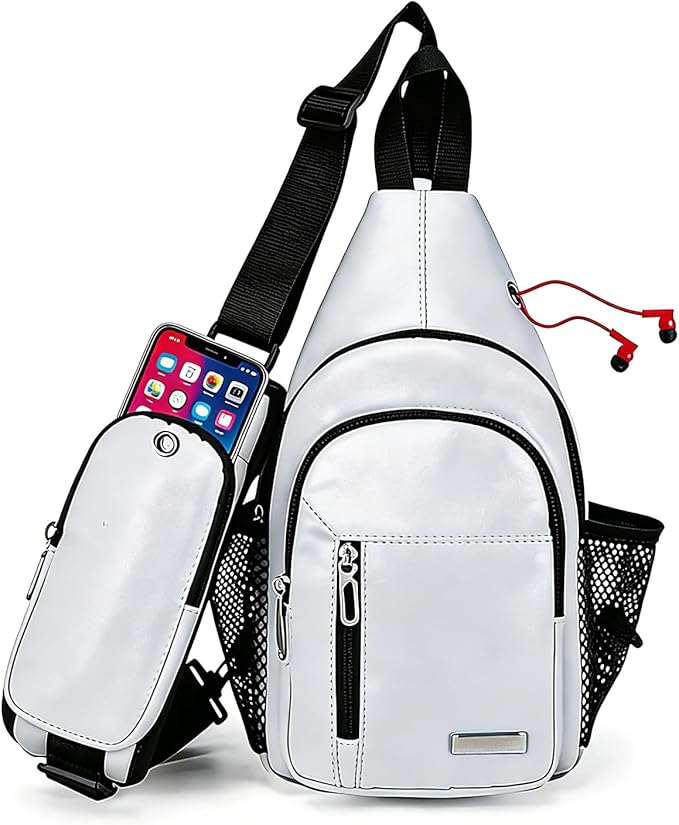 JENAGREEN Sling Backpack Crossbody Sling Bag, Cross Bag Adjustable Travel by JENAGREEN