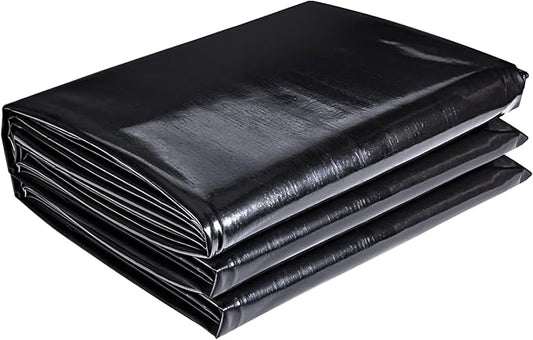 ToLanbbt Pond Liner 15 FT x 15 FT HDPE Pond Liners, 20 Mil UV Resistant by ToLanbbt