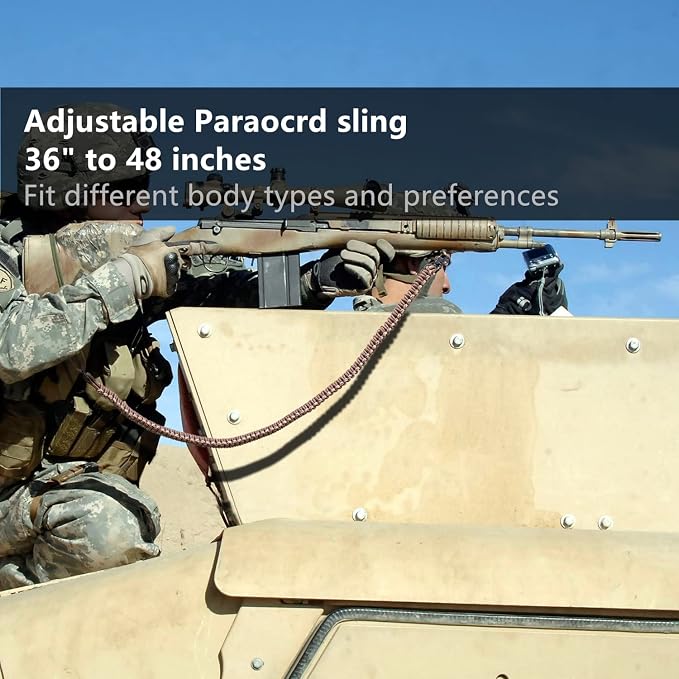 VVAAGG Two-Point Paracord Rifle Sling - Image 6