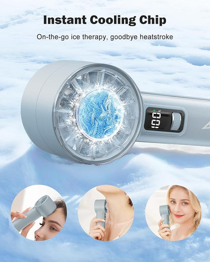 AMACOOL Handheld Fan with Ice Cooler, Mothers Day Gifts - Image 2