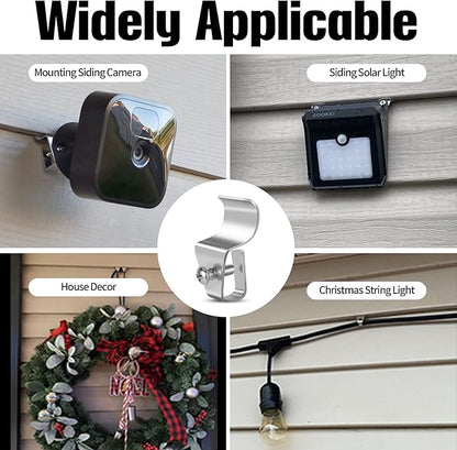 Antimbee 30-Pack Vinyl Siding Hanger, No-Hole Outdoor Camera Mount, - Image 2