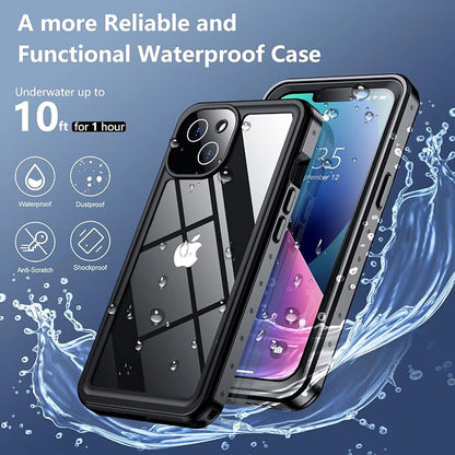 SPIDERCASE for iPhone 13 Case Waterproof, Built-in Lens & Screen Protector - Image 3