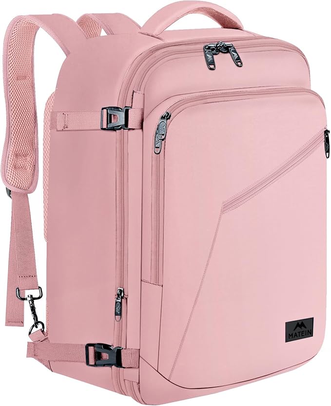 MATEIN Womens Travel Backpack, Extra Large Carryon Backpack Fits Overhead Bin by MATEIN