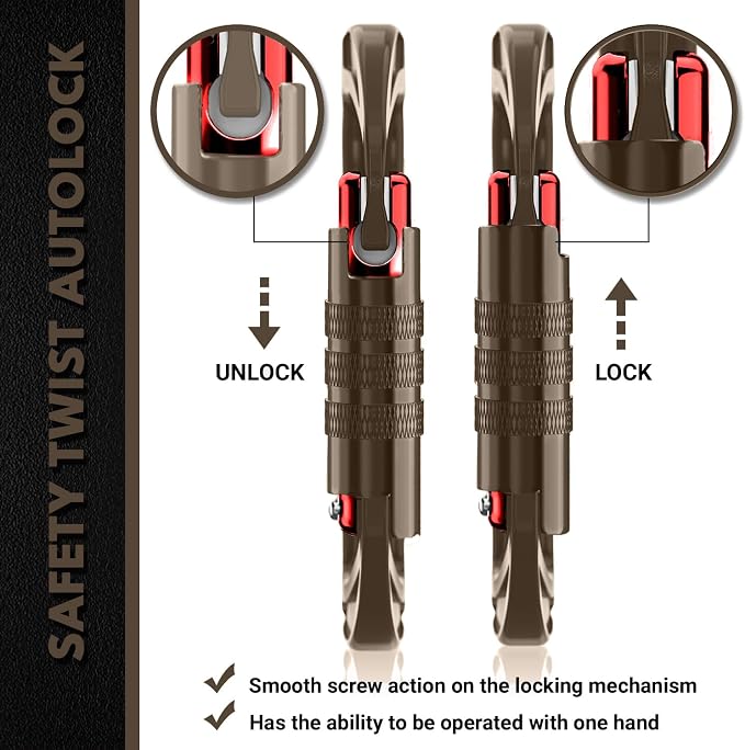 Rhino Produxs 12kN Heavy Duty Carabiner Clips, - Image 3