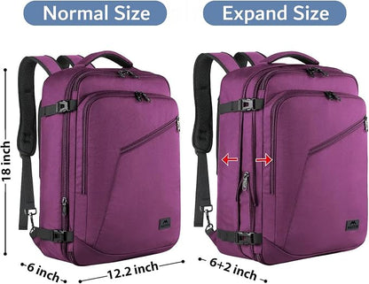 MATEIN Carry on Backpack for Women, 27L Flight Approved Backpack for Teacher - Image 5