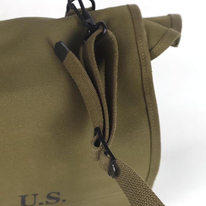 WWII WW2 US Map Case Canvas Olive Green - Image 2