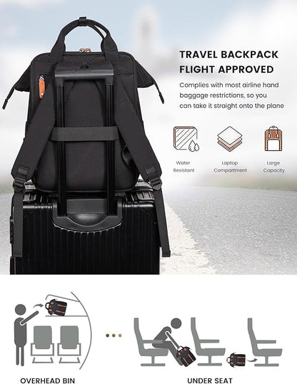 LOVEVOOK Laptop Backpack Women, Teacher Work Backpack - Image 6