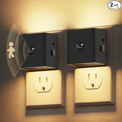 L LOHAS LED Motion Sensor Night Light, Plug in Night Light by LLOHASLED