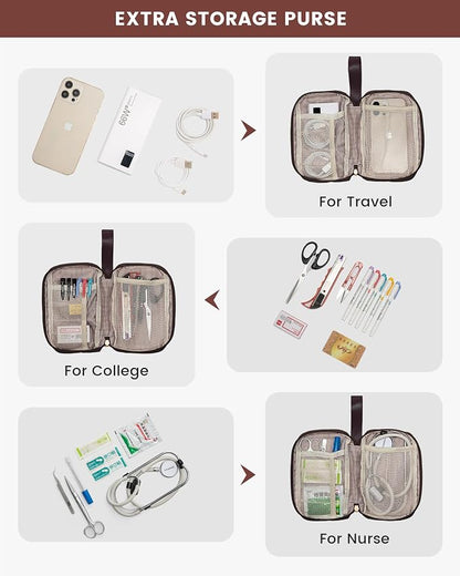LOVEVOOK Laptop Backpack for Women, 15.6 Inch Work Laptop Bag - Image 7