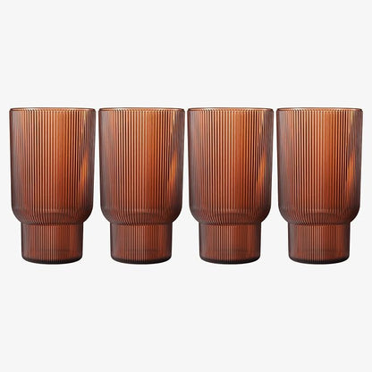 Shatterproof Acrylic Tall Drinking Glasses Set, European Style, Dishwasher Safe - Image 7