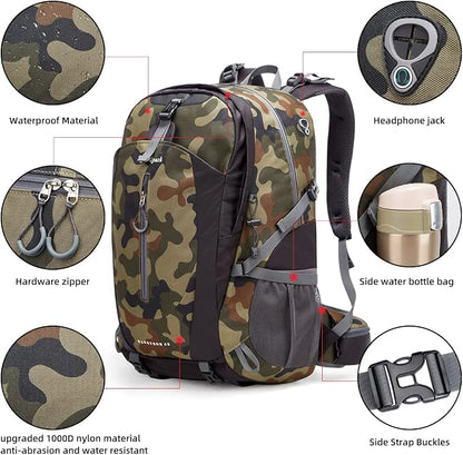 SPEEDPARK Hiking Backpack 40L Waterproof Hiking Daypack - Image 4