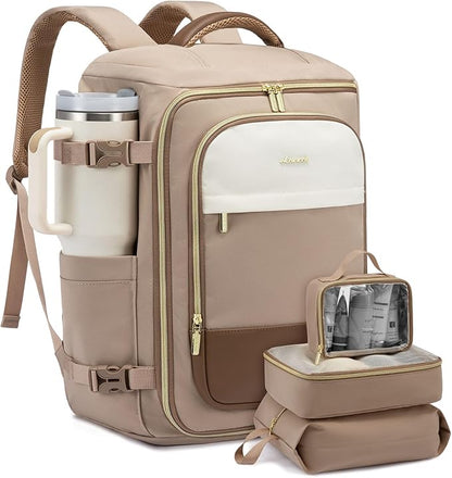 LOVEVOOK 40L Travel Backpack for Women, TSA Approved Carry On Backpack by LOVEVOOK
