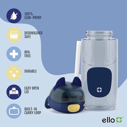 Ello Ellies 16oz Plastic Kids Water Bottle - Image 3