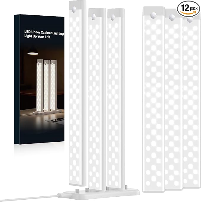 12 Inches Under Cabinet Lighting 12 Packs by Unknown