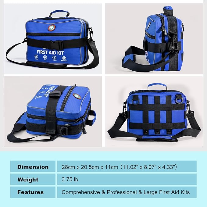 Professional 435 Pieces Large First Aid Kit - Image 6