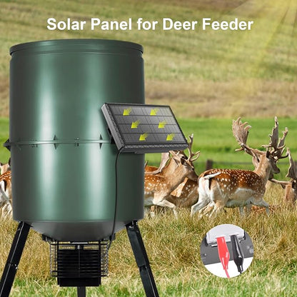 Solar Panel for Deer Feeder, 12V 1.98W Solar Panel Outdoor IP65 Waterproof - Image 6