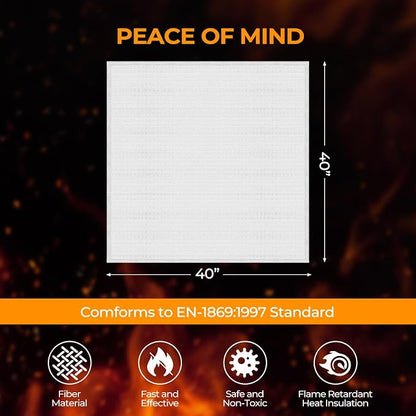 Juimma Fire Blanket for Home and Kitchen - Image 7