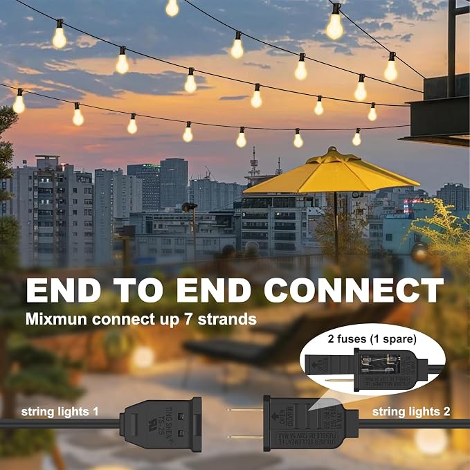 75FT Outdoor String Lights - Image 5