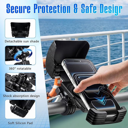 Tellegloww Boat Phone Holder, Marine Cell Phone Holder - Image 3
