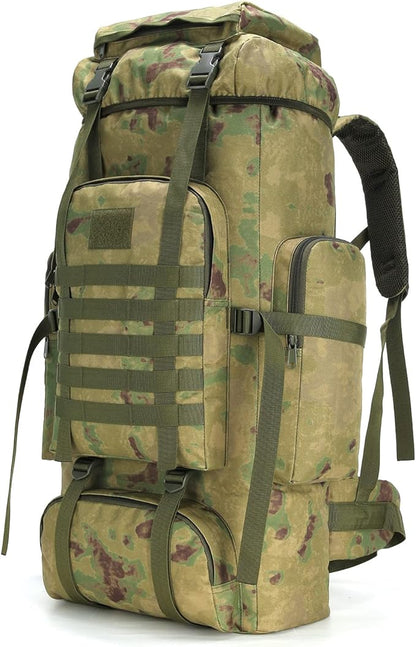 Hiking Backpack for Men 70L/100L Camping Backpack Military Rucksack Molle 3 by W+WINTMING