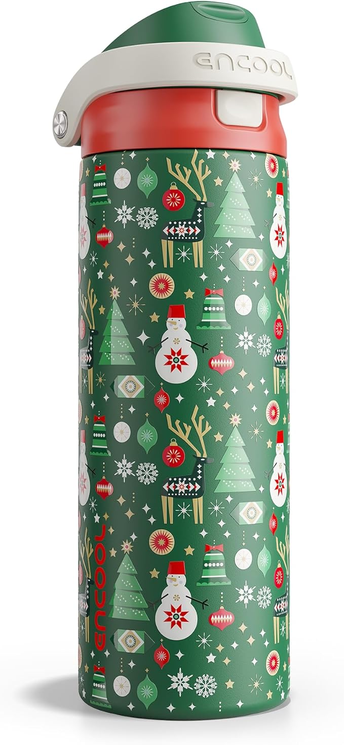 Christmas Insulated Water Bottle by ENCOOL