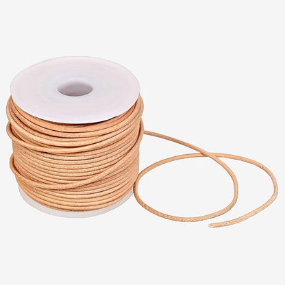 GENIQUE Real/Genuine Round Leather String Cord - Image 4