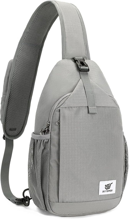 SKYSPER Sling Bag RFID Cross Body Bag Recycled Crossbody Backpack Travel Daypack by SKYSPER