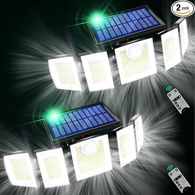 Solar Lights Outdoor Waterproof Motion Sensor by MDCMDCMSolarLightsOutdoor