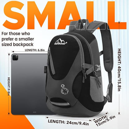 sunhiker Small Hiking Backpack Women Men 20L Lightweight Travel Backpack - Image 4