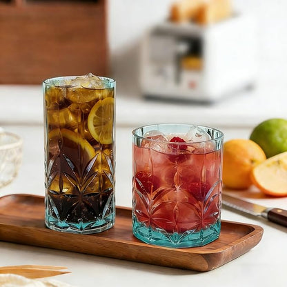 BELLAFORTE Shatterproof Tritan Plastic Drinking Glasses. 13oz & 18oz Water - Image 6