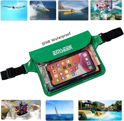 Waterproof Waist Pouch Dry Belt Bag Fanny Pack Keep Your Key Fob Wallet Kindle - Image 5
