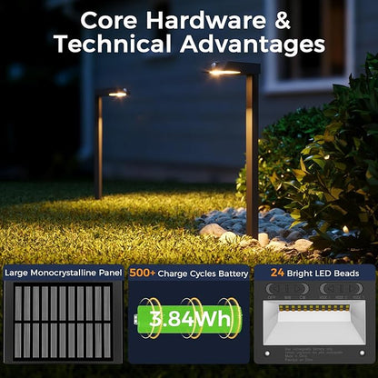 XMCOSY+ Solar Pathway Lights - Image 5
