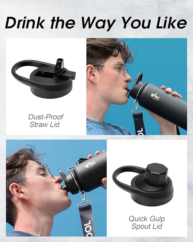 Coolflask 40 oz Water Bottle - Image 4