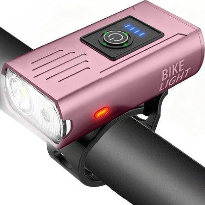 Victoper Bike Light, High Lumens Super Bright Bicycle Lite, 6+4 Modes USB by Victoper