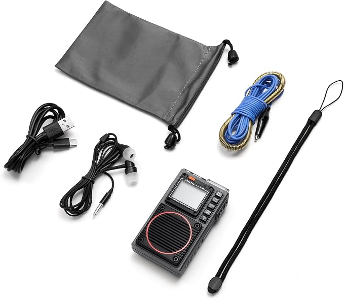 Raddy RF75A APP Control Shortwave Radio, Portable AM/FM/VHF/SW/WB Weather Radio - Image 9