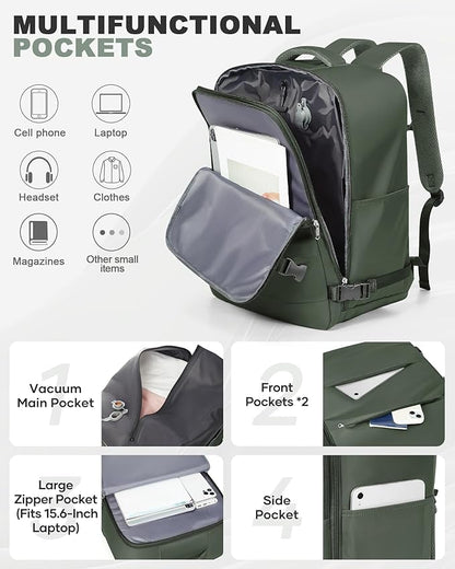 coofay Large Vacuum Backpack Travel - Image 6