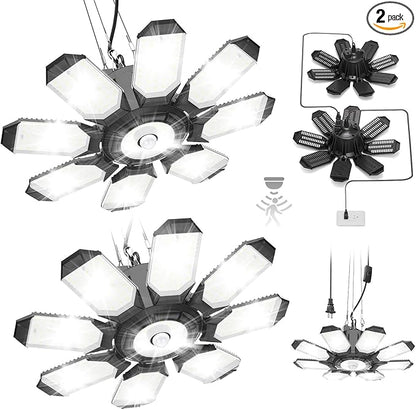 TANBABY 2 Pack LED Garage Lights by Tanbaby