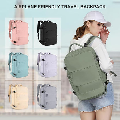 coowoz Travel Backpack For Women Men, Carry On Backpack, Hiking Backpack - Image 7