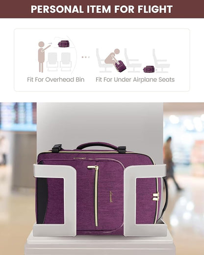 LOVEVOOK Travel Backpack for Women & Men 50L, Airline Approved Carry On - Image 4