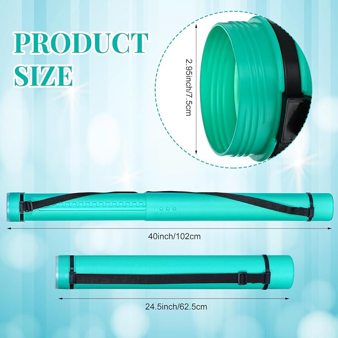 Ireer 6 Pcs Expandable Poster Tube - Image 3