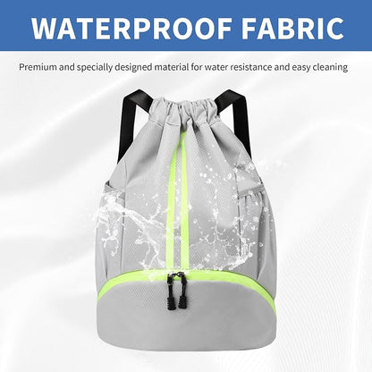 JELUTAR Drawstring Backpack Gym Bag - Image 2