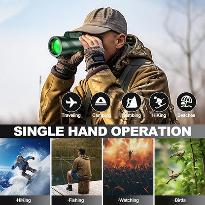 Monocular-Telescope 80x100 High Powered Monoculars High Definition - Image 7