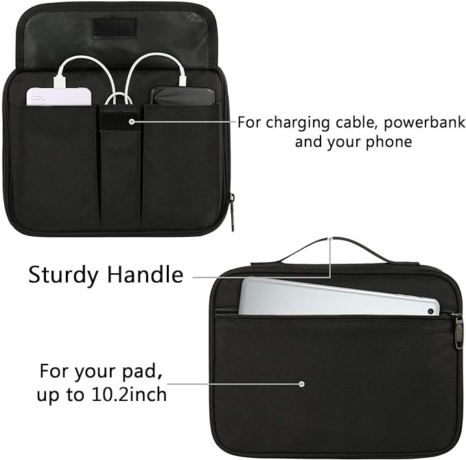 MATEIN Electronics Organizer, Waterproof Travel Electronic Case, Portable - Image 3