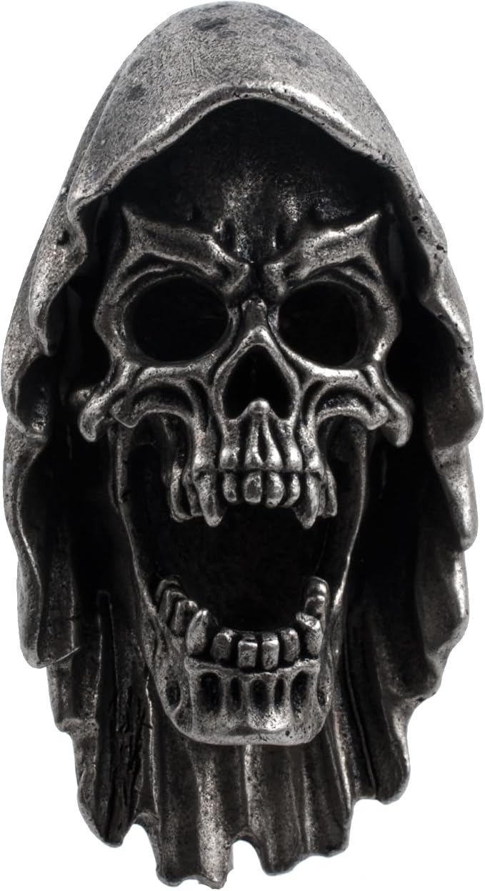 Skull Paracord Beads for DIY Craft Projects Knife Lanyards Keychains Zipper - Image 3
