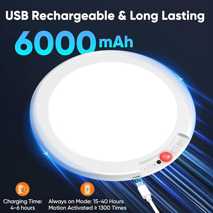 Rechargeable Motion Sensor Ceiling Lights - Image 7