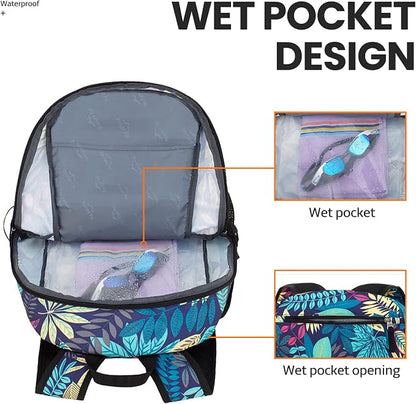 Venture Pal 40L Lightweight Packable Travel Hiking Backpack Daypack - Image 2