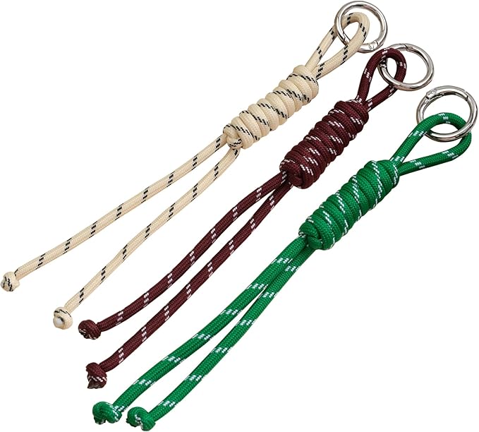 paracord Charm Bag Keychain Accessories，Rope Bag Charms by Sigvetan