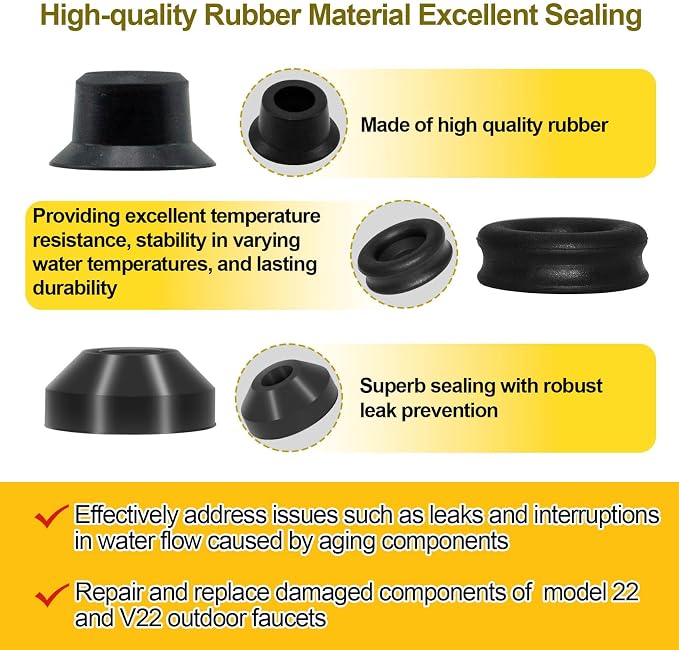 RK-22MH Faucet Repair Kit Metal Handle Compatible - Image 6