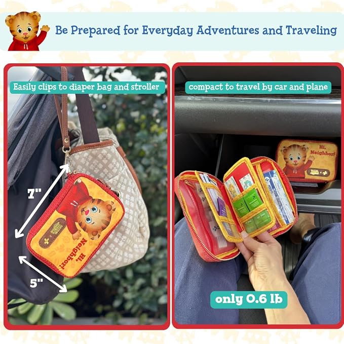 KeepGoing Daniel Tiger’s Travel First Aid Kit - Image 4